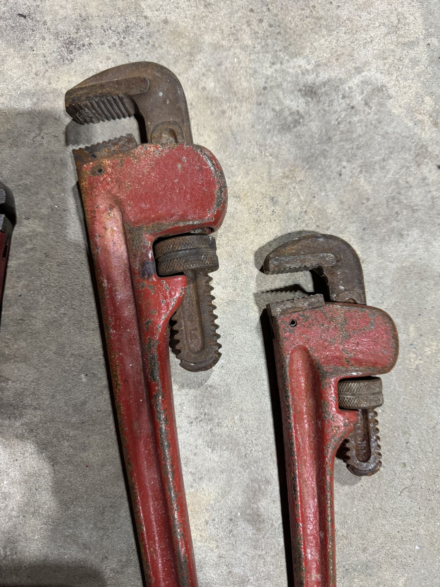 Pipe Wrenches (set Of 4)