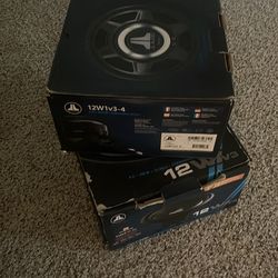 JL AUDIO SUBWOOFERS DUAL 12W1v3-4