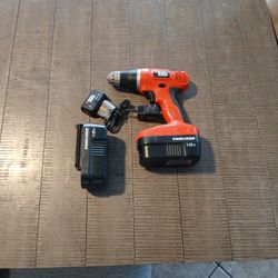 Black And Decker 18v Power Drill
