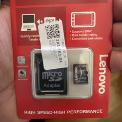 Brand New Lenovo 2TB SD Card.