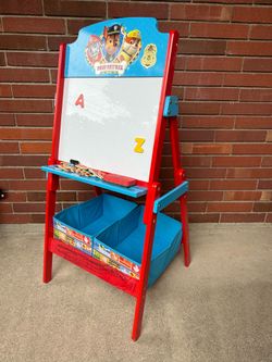Children Paw Patrol activity easel