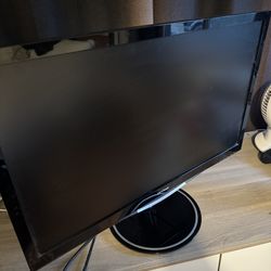 27in viewesonic monitor with plug