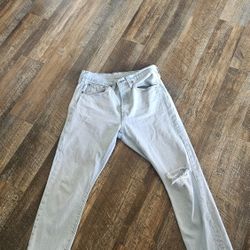 Levi's JEANS woman's Distressed 
