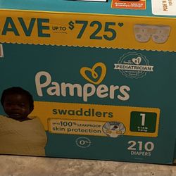 Pamper Swaddlers Size 1