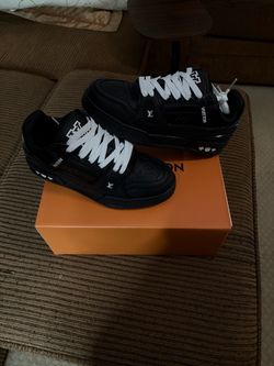 LV Trainer Sneakers Black