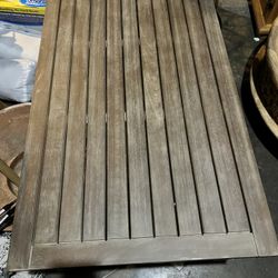 Outdoor slat Coffee Table 