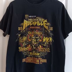 Rockville Music Festival Tshirt Size Xl