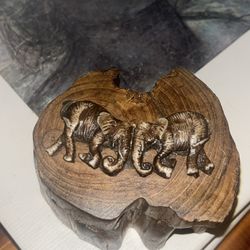 Wooden Trinket Box 