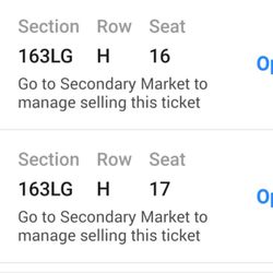 WORLD SERIES TICKETS GAME 3