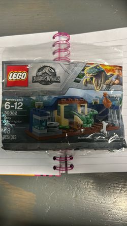 LEGO Jurassic World Baby Velociraptor Pen 30382