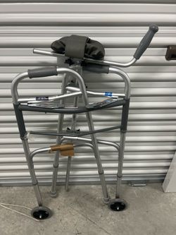 Adjustable walker for adults