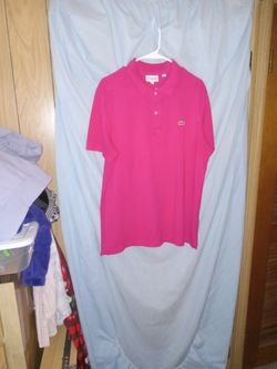 Lacoste Pink Polo
