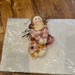 Vintage Christmas Angel Ornament