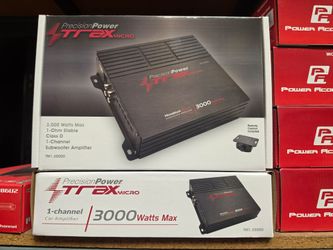 NEW PRECISION POWER 3000 WATT BASS AMPLIFIER