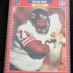 1989 Pro Set #445 William Refrigerator Perry, Chicago Bears 