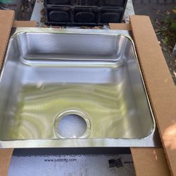 “New” Stainless steel Undermount single sink