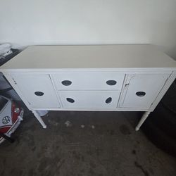 White Credenza or Sofa Table
