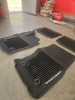2026 Toyota Tacoma floor mats