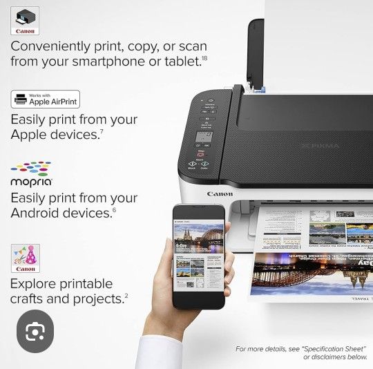 Canon Pixma TS 3522 Wireless Color Printer 