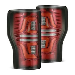 2017 2018 2019 Ford F250 F350 F450Super Duty PRO-Series LED Tail Lights Red Smoke