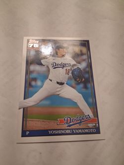 2026 Yoshinobu Yamamoto, Topps 75  Years of Baseball, Card # T91-55