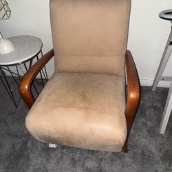 Vintage Wood Armchair