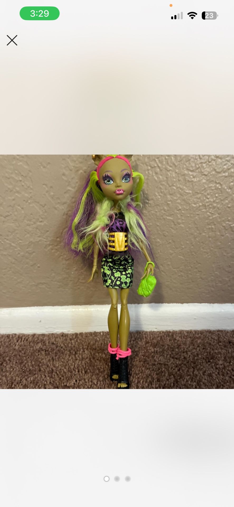 clawvenus freaky fusion monster high doll