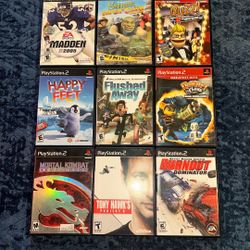 PS2 Game Discs 