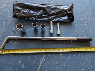 Wheel lug Tool kit