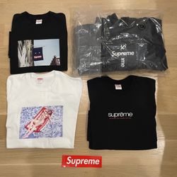 Supreme Box Logo Hoodie and Tees