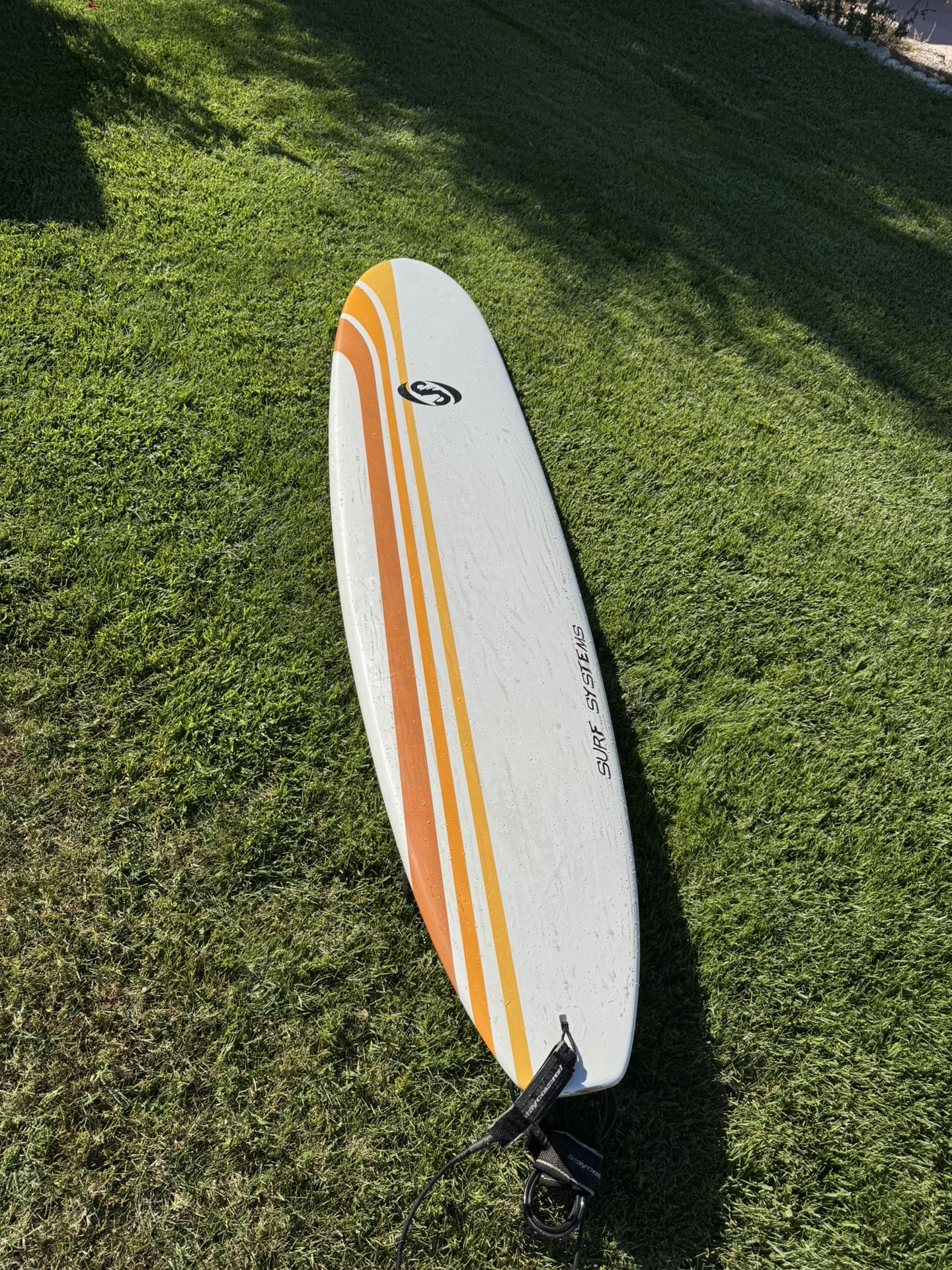 8’ Epoxy Longboard Surfboard