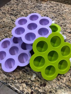5 Silicone baby food tray