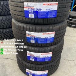 225/40R19 Atlander Set of Tires Installed and Balanced Set de Llantas Nuevas Instaladas y Balanceadas