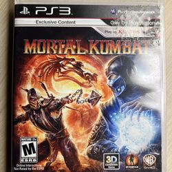 Mortal kombat for PlayStation 3
