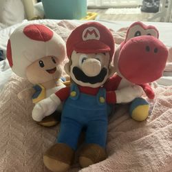 Super Mario Plushes