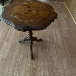 Antique Inlay Table