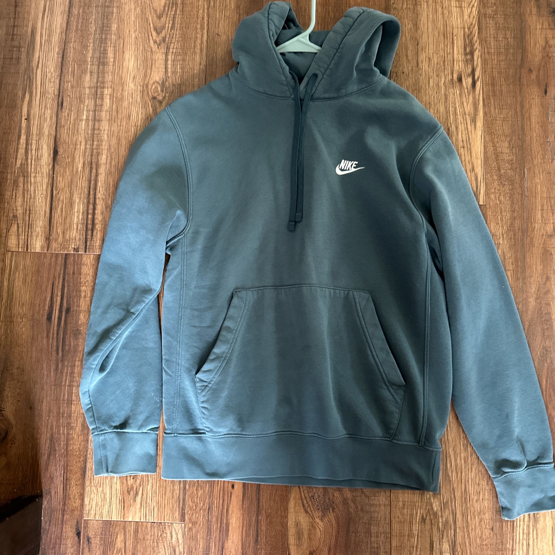 greenish blue nike hoodie