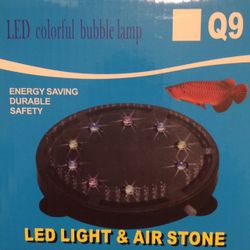 Fish Tank Bubble Light Air Stone