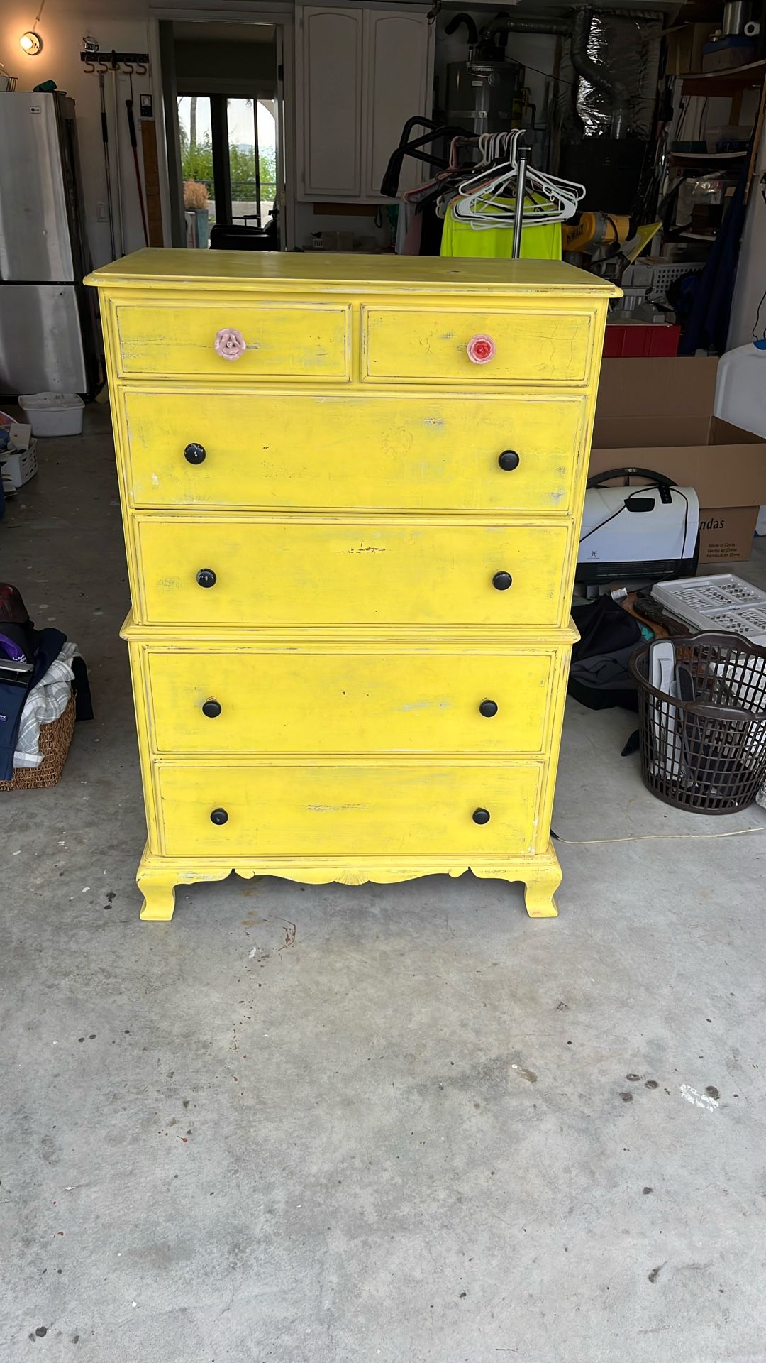 Restored All Wood Dresser