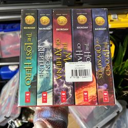 Rick Riordan Heroes Of Olympus Complete Boxed Set