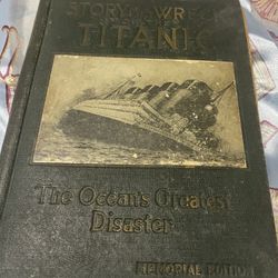 Antique 1912 Titanic Commemorative Volume