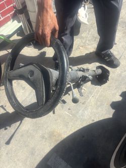1986 steering column