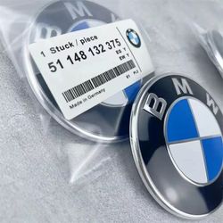 ORIGINAL FRONT HOOD 82MM REPLACEMENT EMBLEM BADGE FOR BMW SERIES 511(contact info removed)5