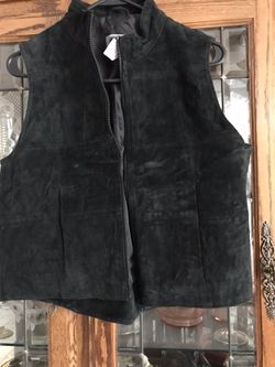 Arizona Jean leather vest