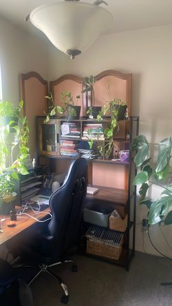 Real wood pink room divider