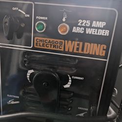 Chicago Electric 225 Amp Arc Welder, Cart, & Propane 