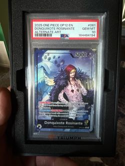 PSA 10 one piece Donquixote Rosinante