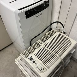 Air Conditioners – Portable + Window Unit (Selling Together or Separately)