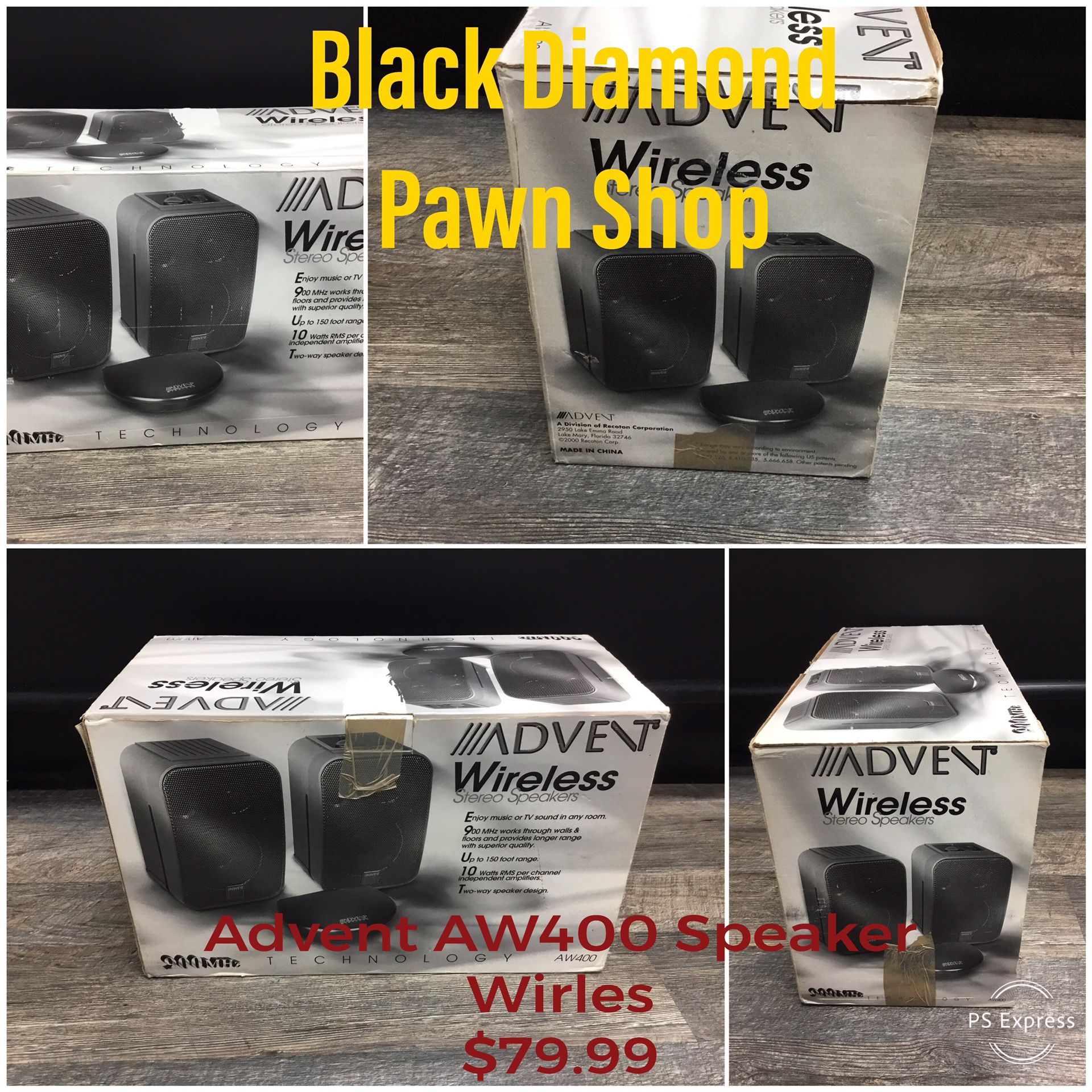 Advent wireless hot sale speakers aw400