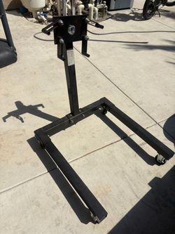 Heavy duty engine stand